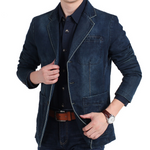 Smart Casual Denim Blazer