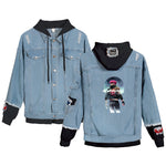 The Cyberpunk trend the fashion denim jacket