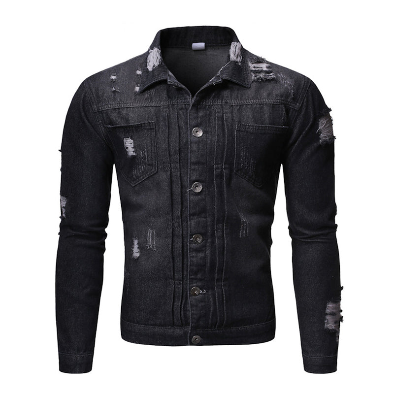 Ouma Men's Casual Denim Jacket